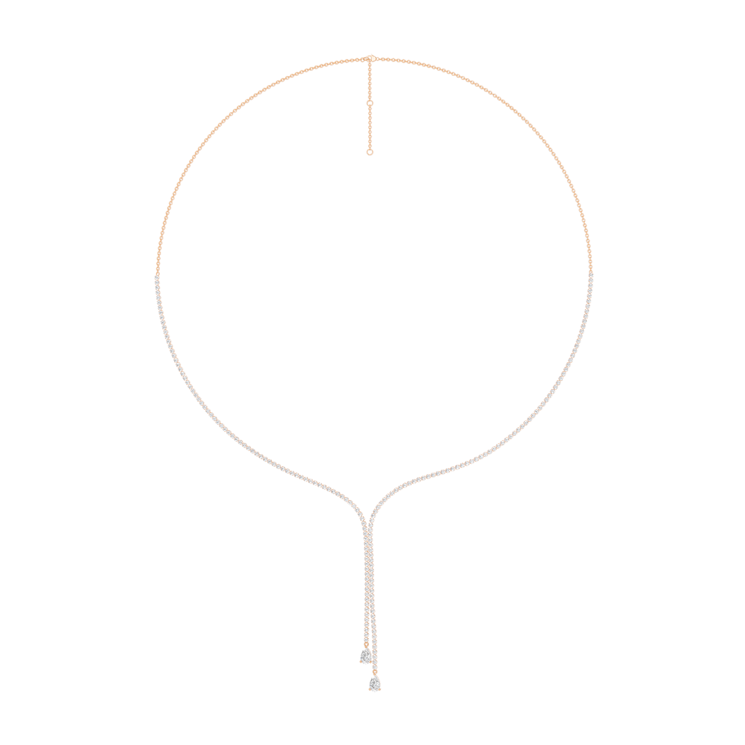 Diamond Lariat Y-Necklace