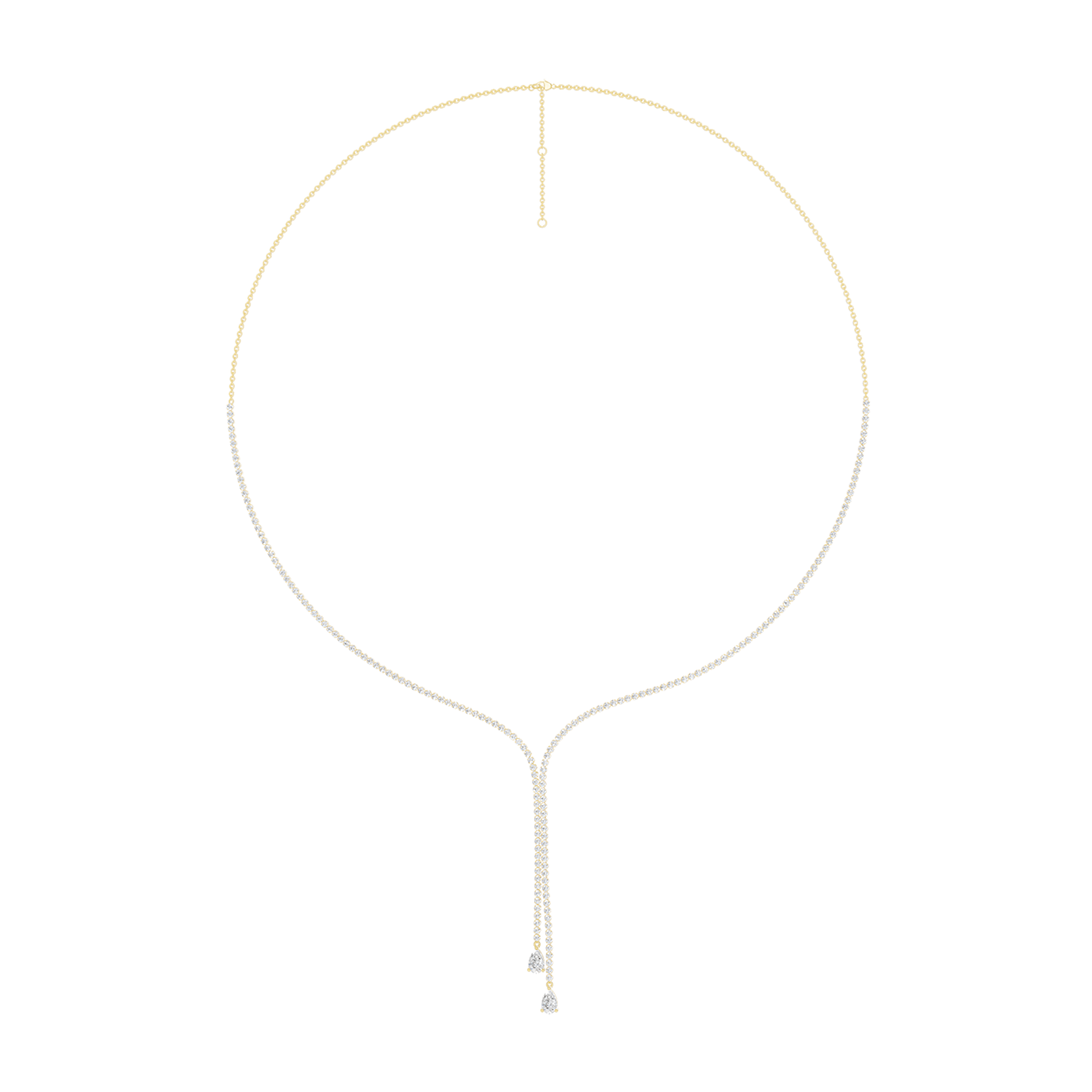 Diamond Lariat Y-Necklace