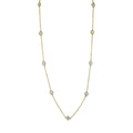 The Diamond by the Yard Yellow Gold Lab Grown 4ctw Diamond Necklace *IGI Certified*