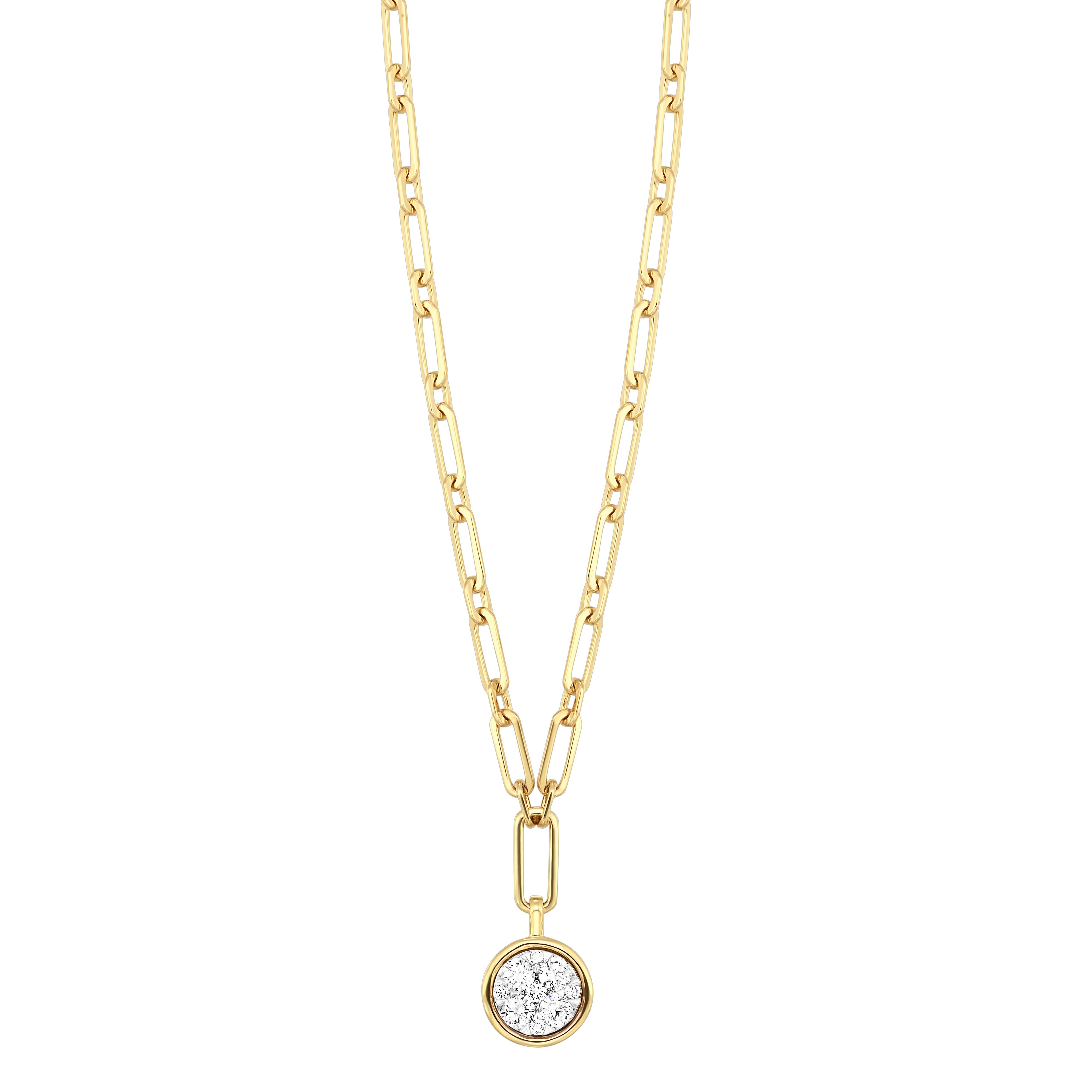 14k Diamond Necklace 1/3ctw