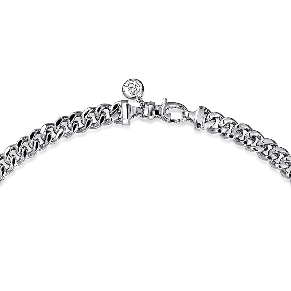 22 Inch 7mm 925 Sterling Silver Solid Men's Diamond Cut Cuban Link Chain Necklace