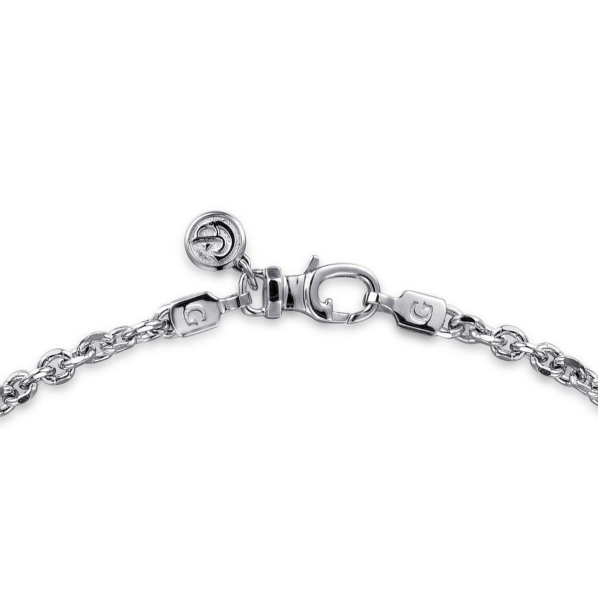 22 Inch 925 Sterling Silver Solid Men's Link Chain Necklace