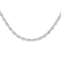 Multi-Shape Diamond Necklace (Oval, Round)