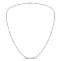 4-Prong Graduated Riviera Necklace (Round)