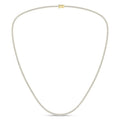 4-Prong Graduated Riviera Necklace (Round)