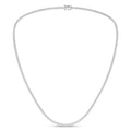 4-Prong Graduated Riviera Necklace (Round)