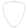 4-Prong Graduated Riviera Necklace (Round)