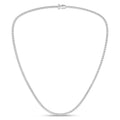 4-Prong Graduated Riviera Necklace (Round)