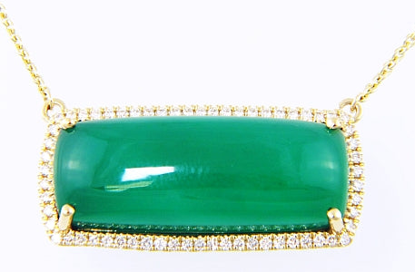 Silk Road Green Onyx Necklace