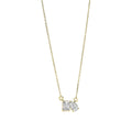 Duo Brilliance Lab Grown 1 ctw Yellow Gold Diamond Necklace *IGI Certified*