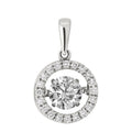 Eternal Circle Lab Grown .75 ctw Diamond Pendant
