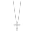 10kt White Gold Pendant 1/10ctw