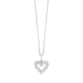 10kt White Gold Pendant 1/10ctw