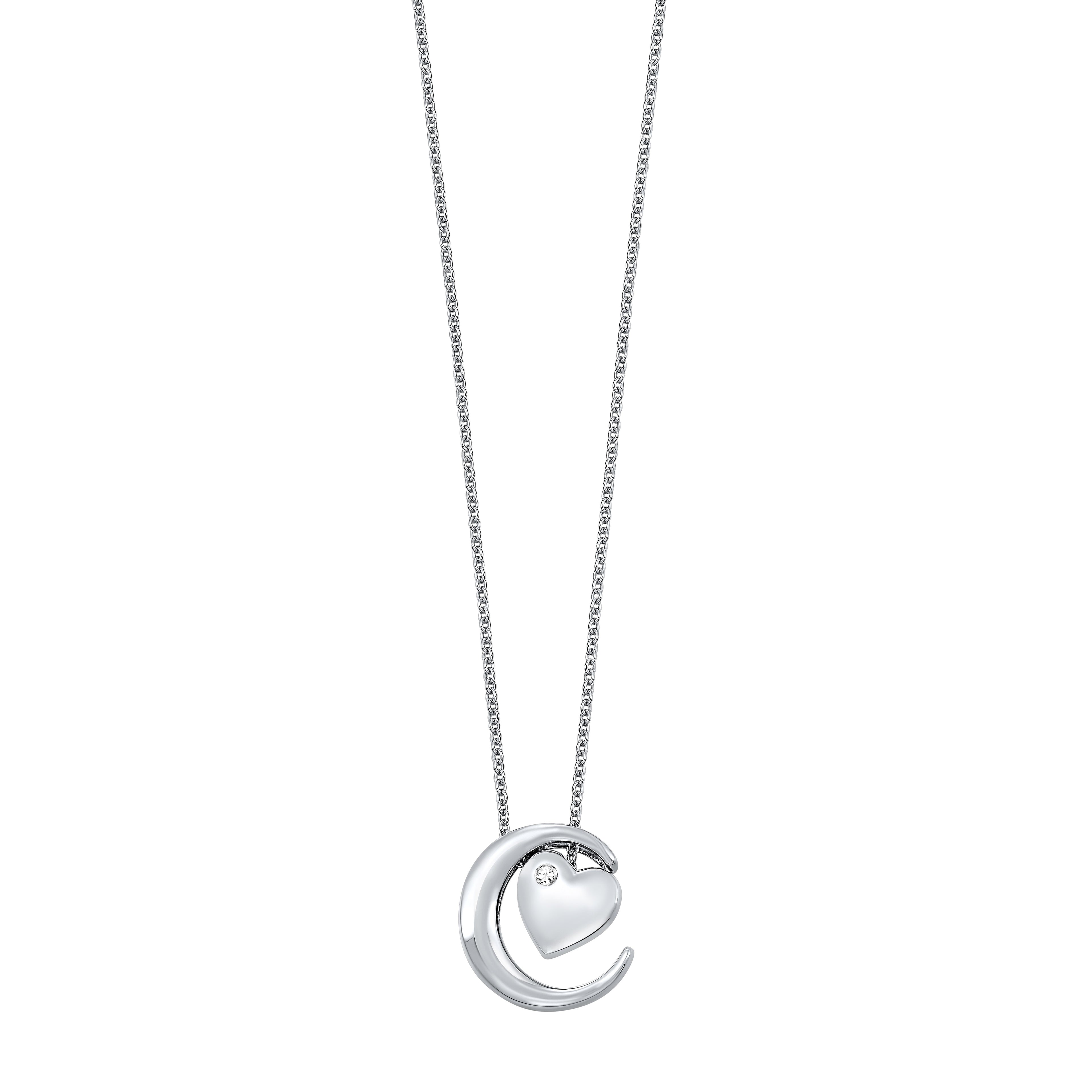 Silver White Gold Pendant