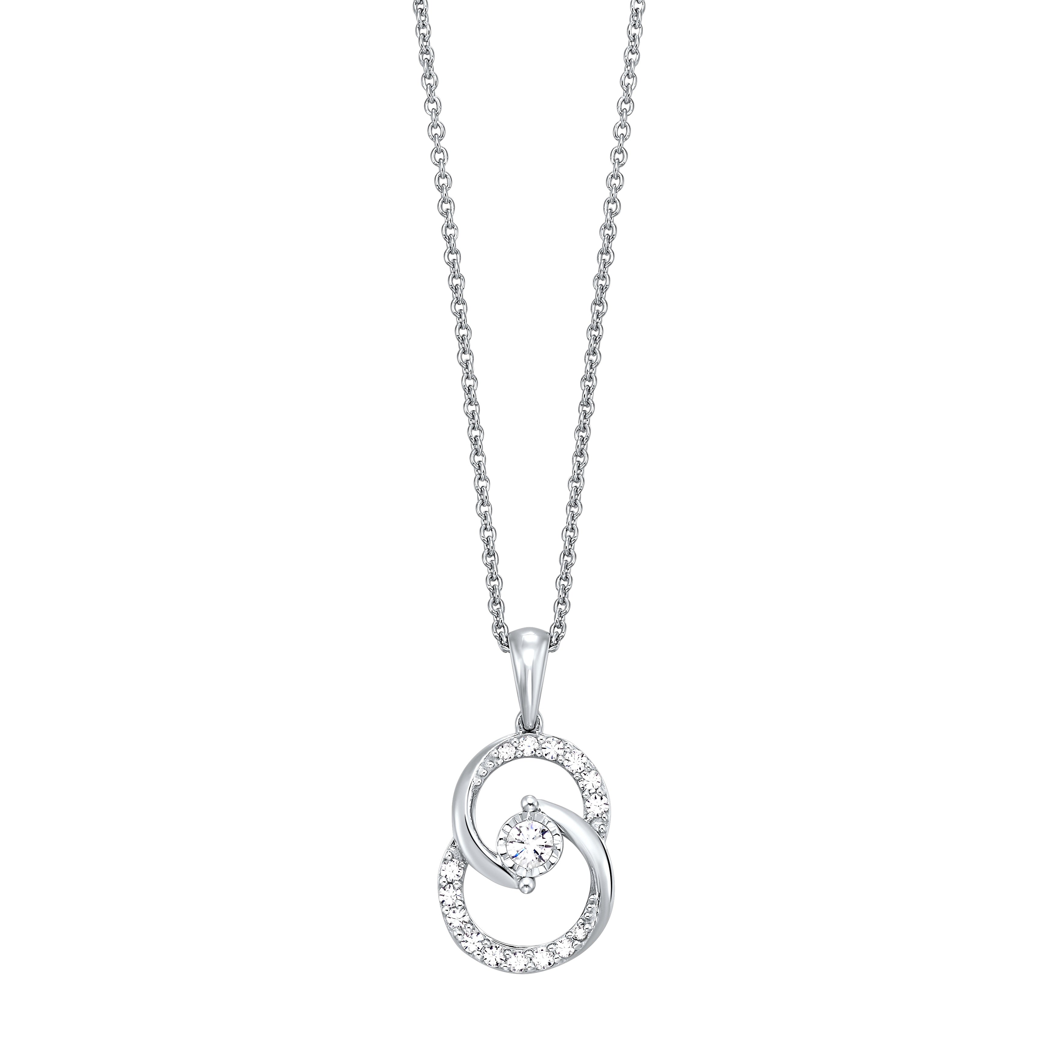 Diamond Infintity Necklace