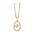 10K YG 1/4 ct. tw. Diamond Fashion Pendant