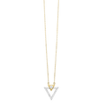 Triangle Diamond Pendant