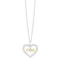 Gold and Silver Chained Mom Pendant