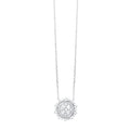 14k Diamond Pendant 1ctw