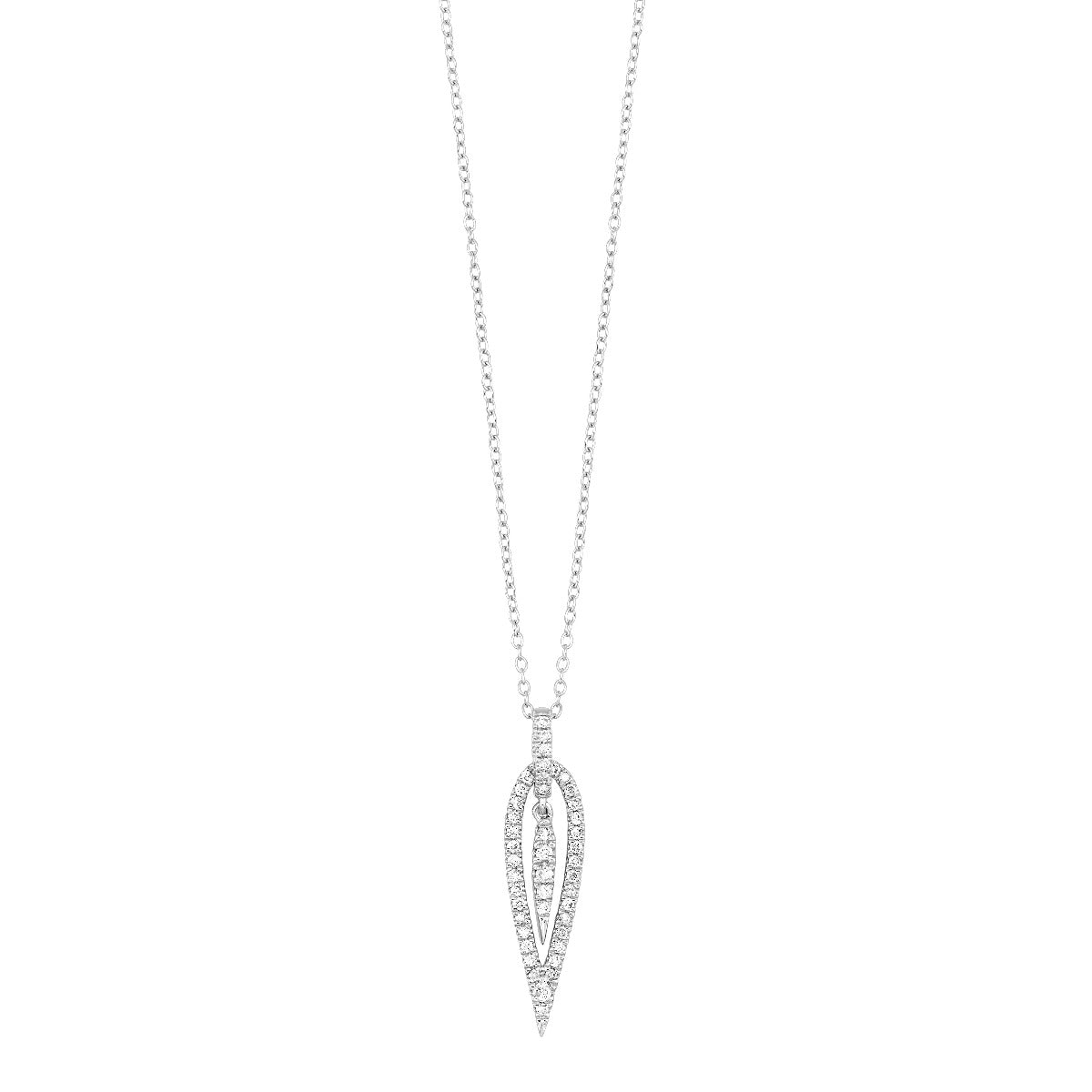 14k Diamond Pendant