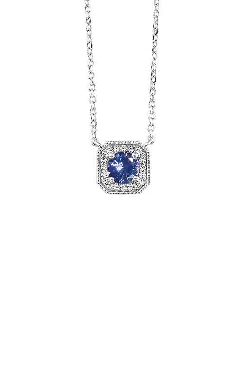 10k White Gold .33ct Alexandrite and .05ct Diamond