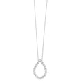 14k Diamond Necklace 1/7ctw