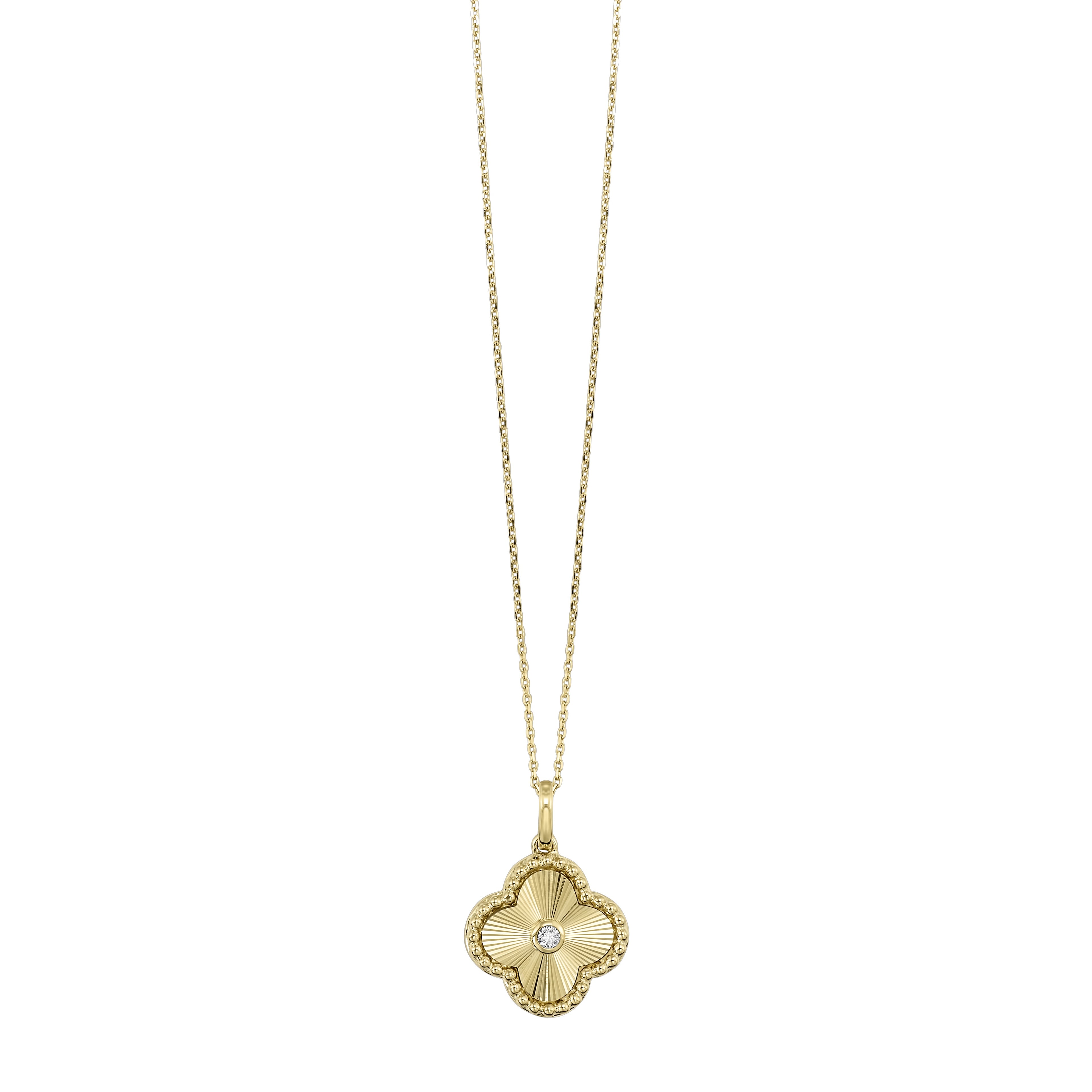 14kt Yellow Gold Pendant 1/25ctw