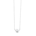 10KT White Gold & Diamond Stunning Neckwear Pendant   - 1/5 ctw