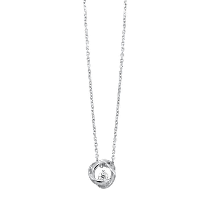 Tansy Kestrel Silver Infinite Love Pendant