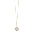 14k Diamond Pendant 1/2ctw