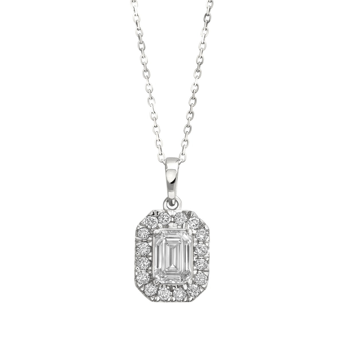 Eternal Grace Lab Grown 1 CTW Pendant Necklace
