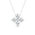 Flower Petals Stud Pendant (Round)