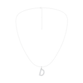 Love Letters Pendant-D with Chain