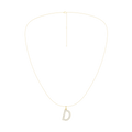 Love Letters Pendant-D with Chain