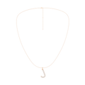 Love Letters Pendant-J with Chain