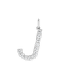 Love Letters Pendant-J w/o Chain