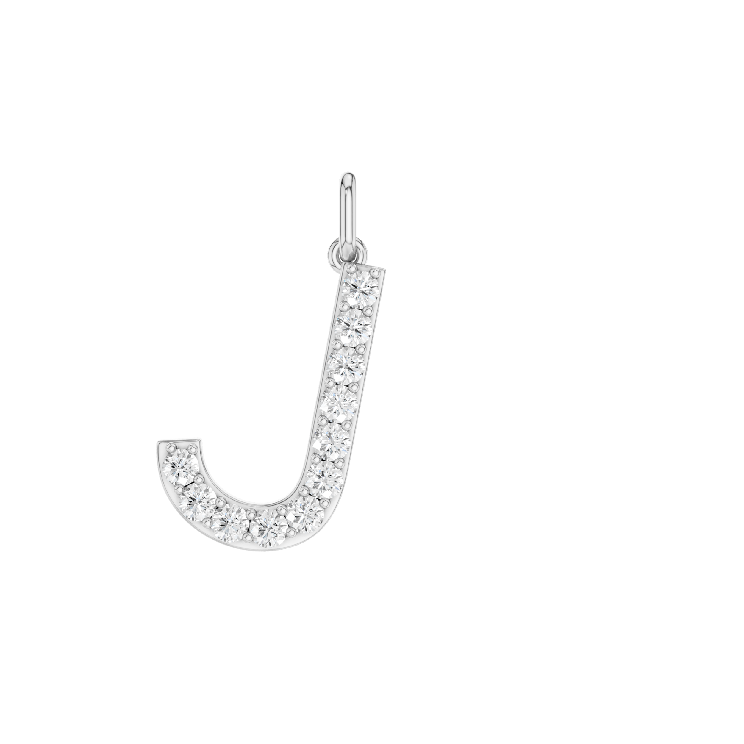 Love Letters Pendant-J w/o Chain