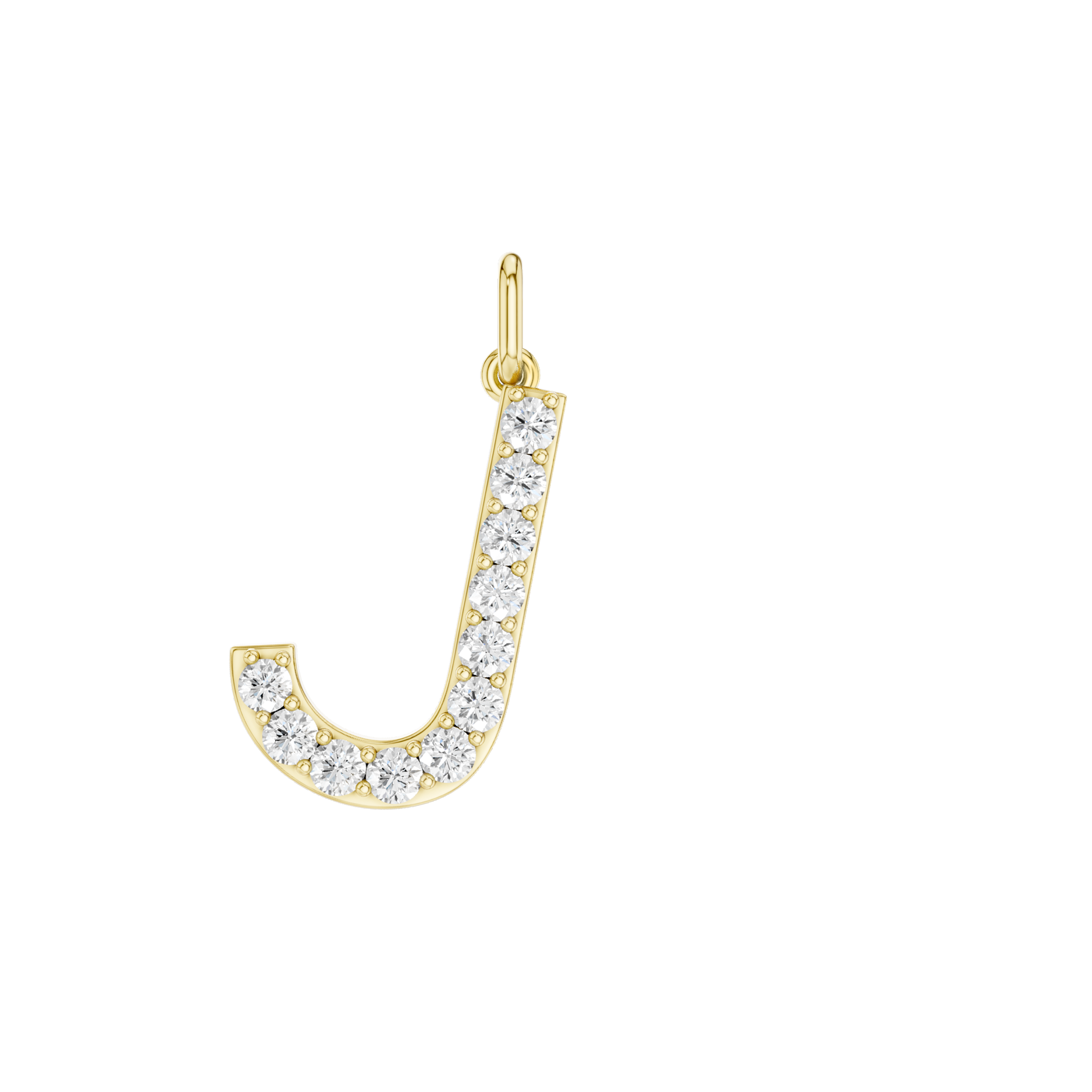 Love Letters Pendant-J w/o Chain