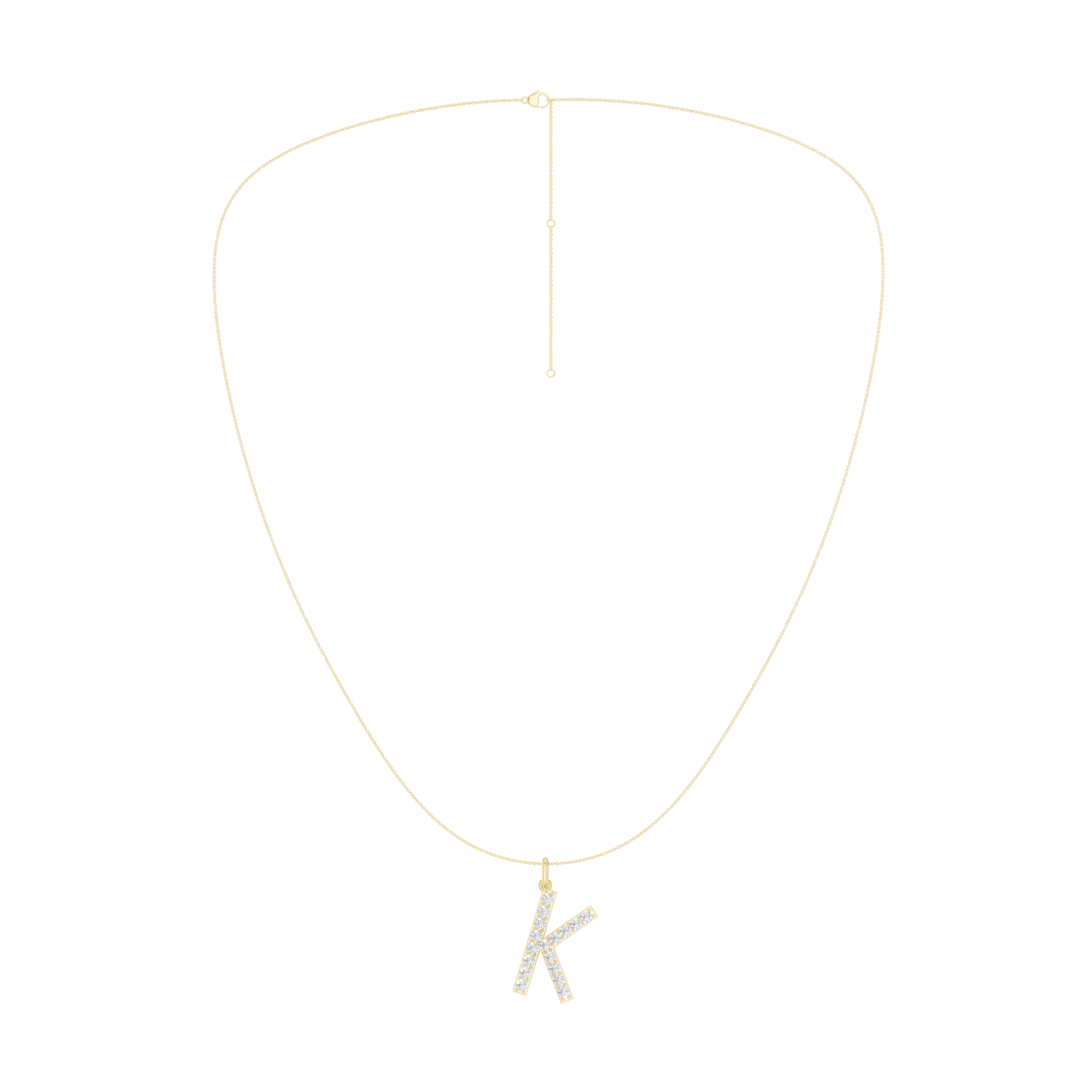 Love Letters Pendant-K with Chain