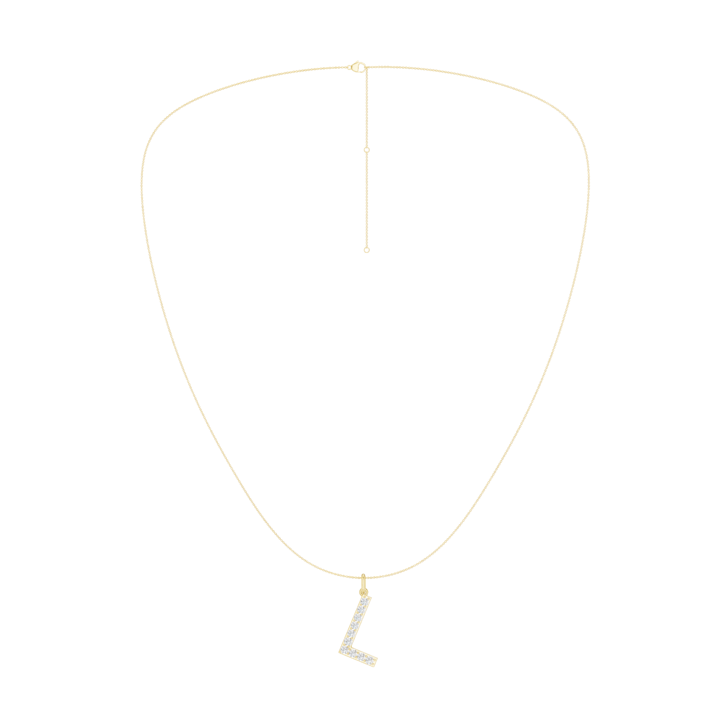 Love Letters Pendant-L with Chain