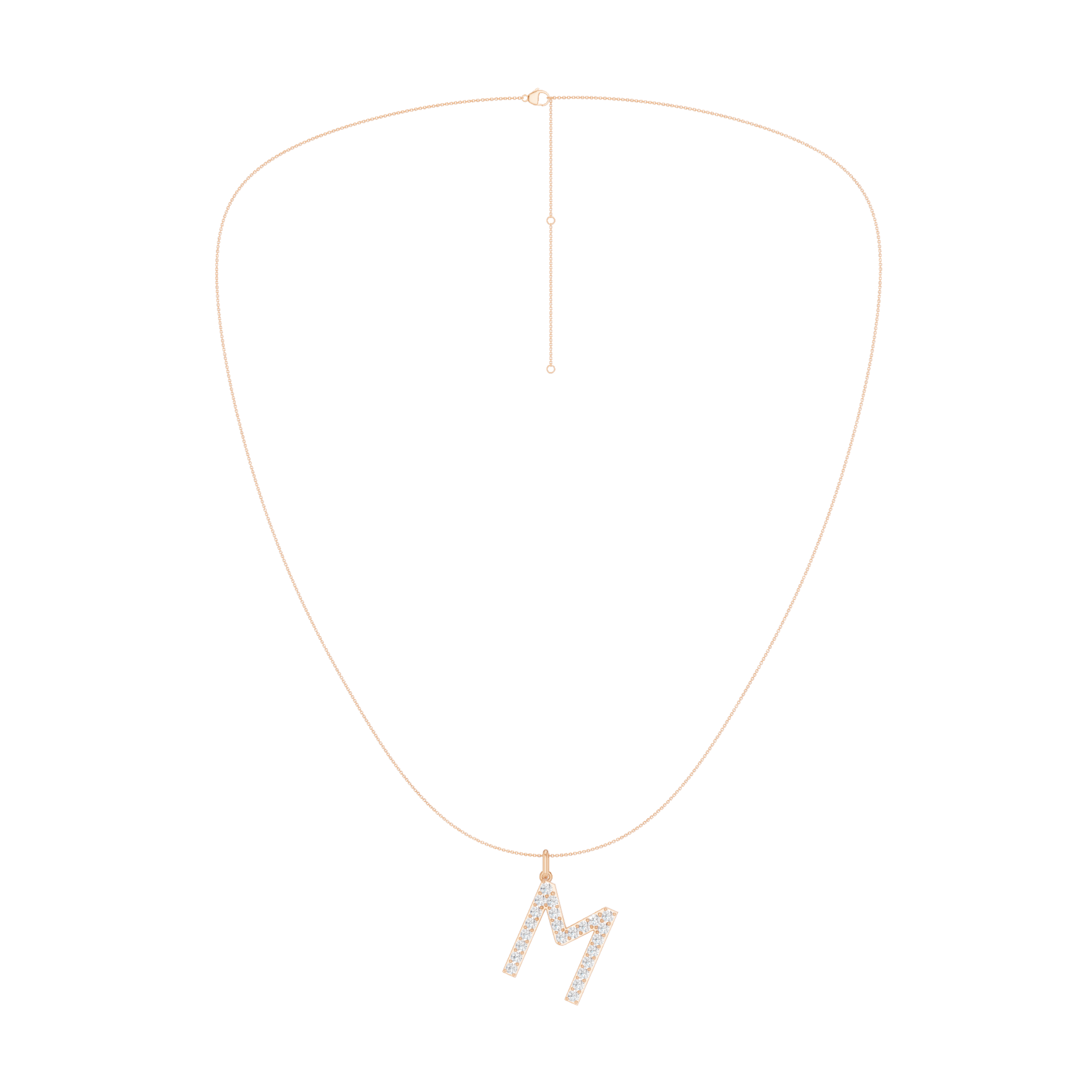 Love Letters Pendant-M with Chain