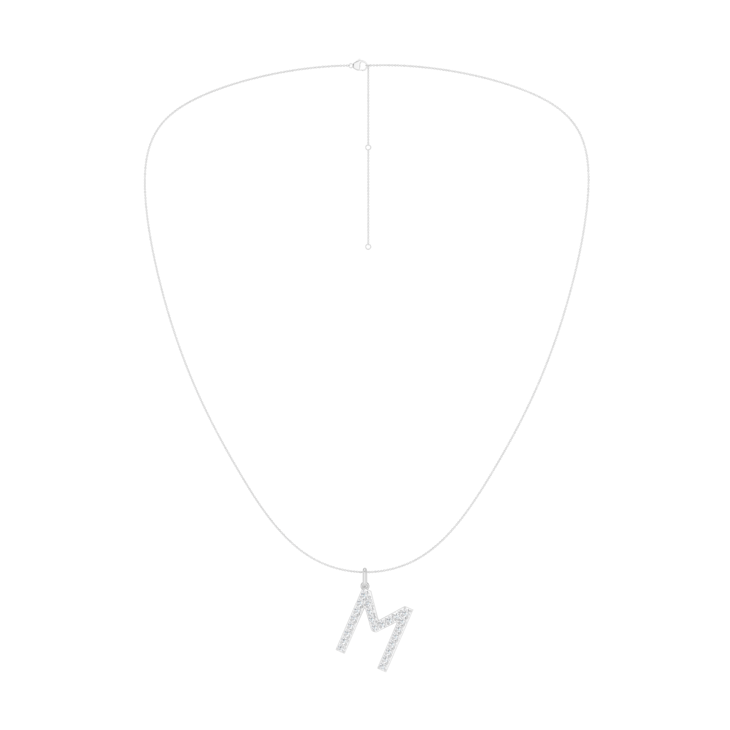 Love Letters Pendant-M with Chain