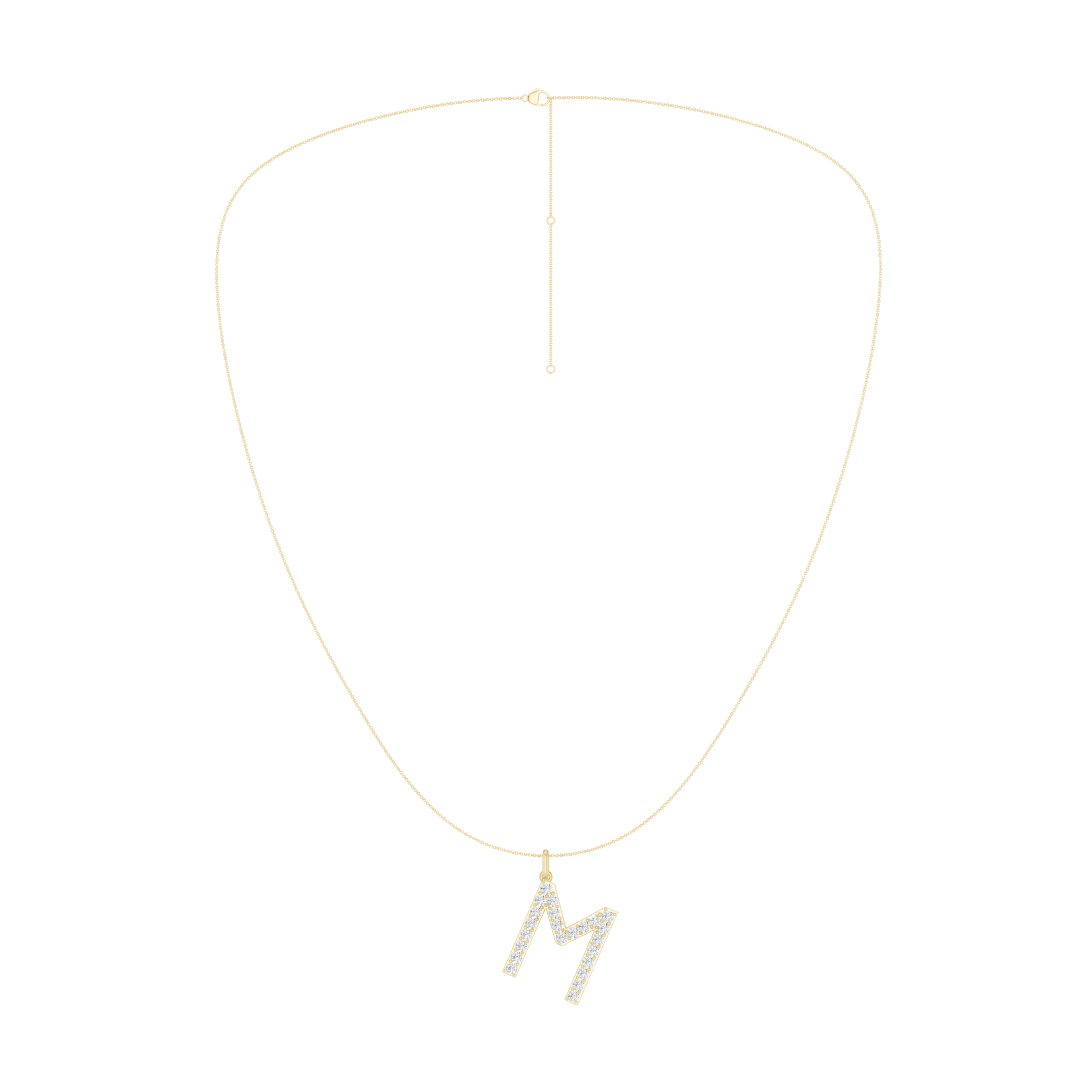 Love Letters Pendant-M with Chain