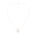 Love Letters Pendant-N with Chain