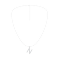 Love Letters Pendant-N with Chain