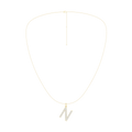 Love Letters Pendant-N with Chain