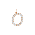 Love Letters Pendant-O w/o Chain