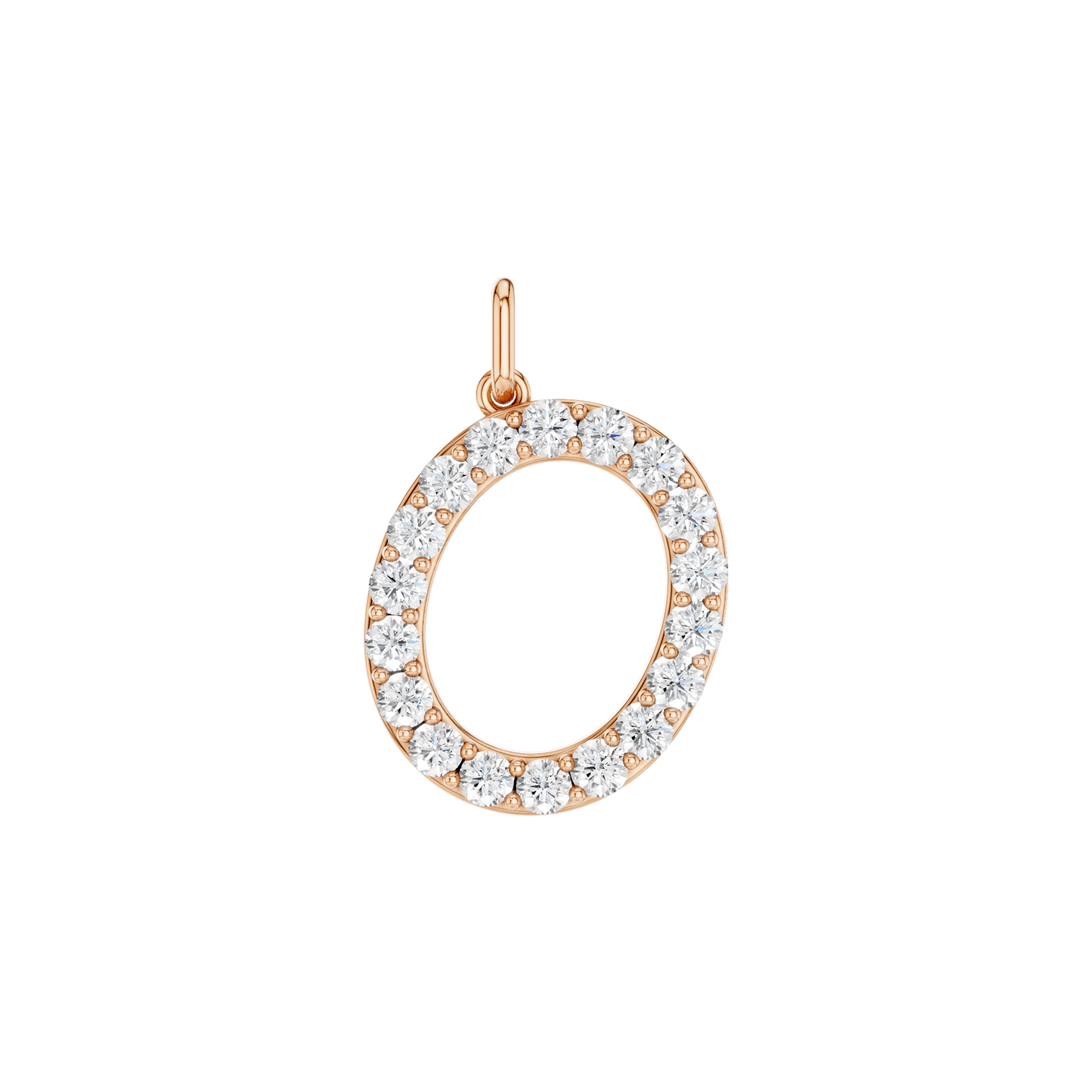 Love Letters Pendant-O w/o Chain