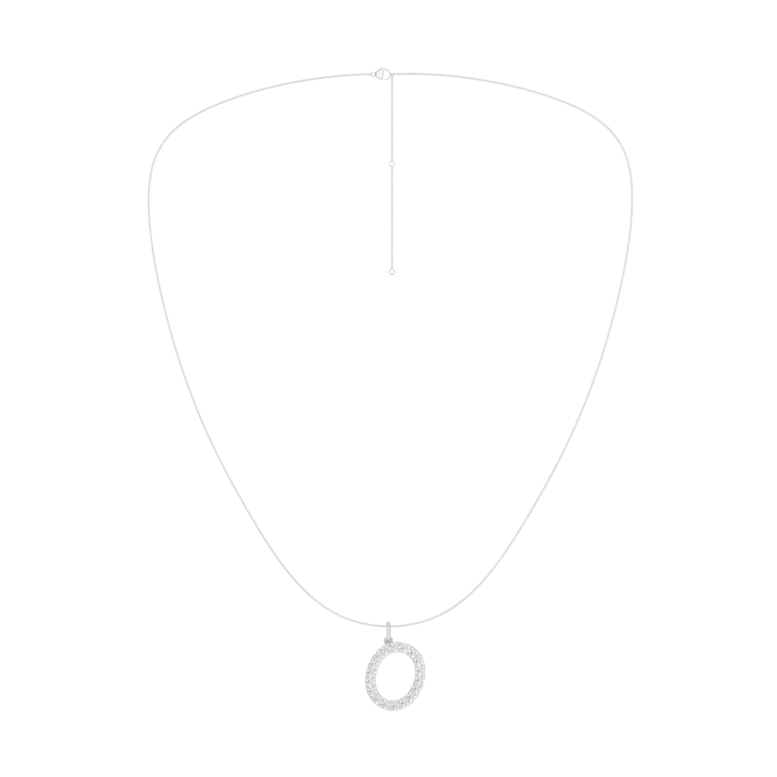 Love Letters Pendant-O with Chain