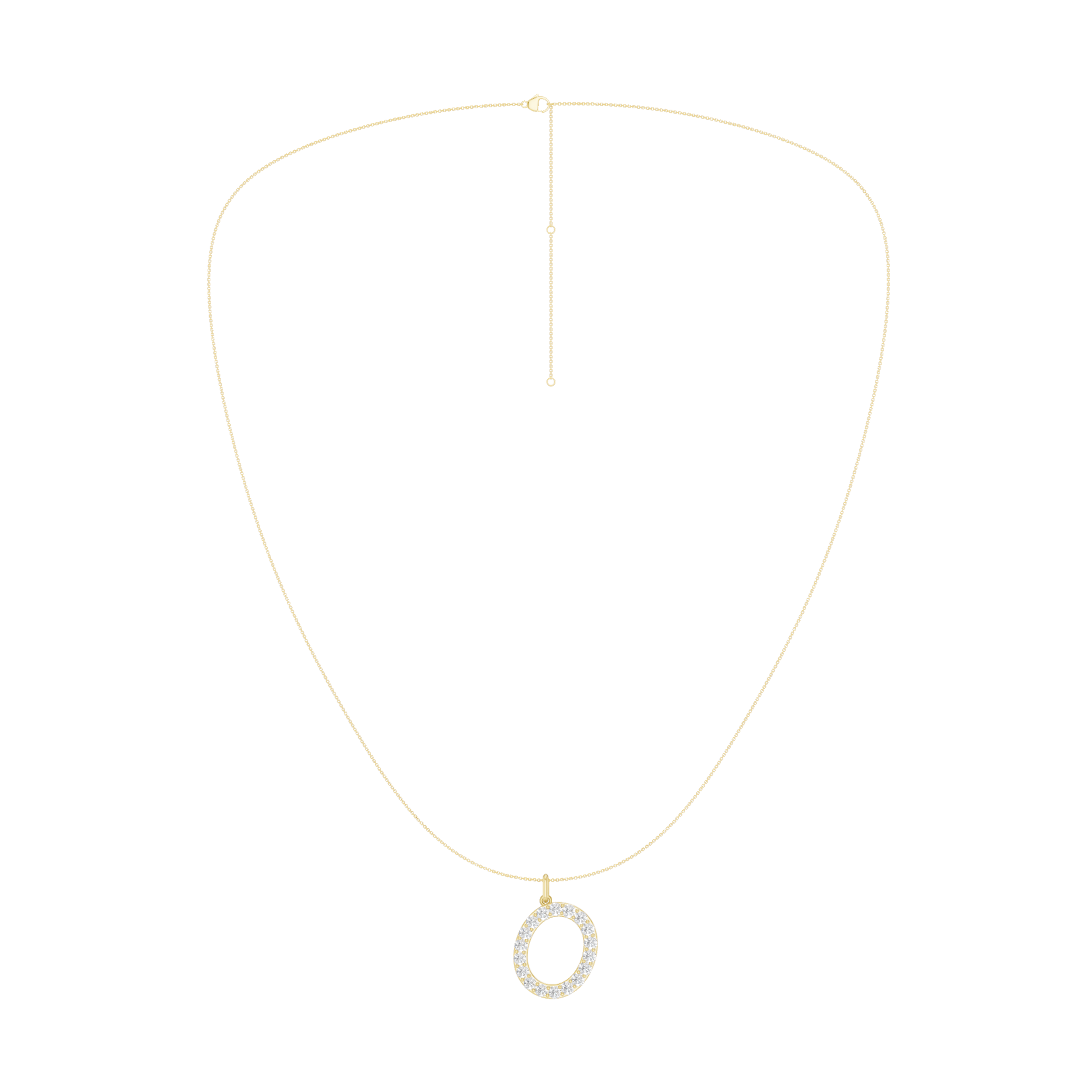 Love Letters Pendant-O with Chain